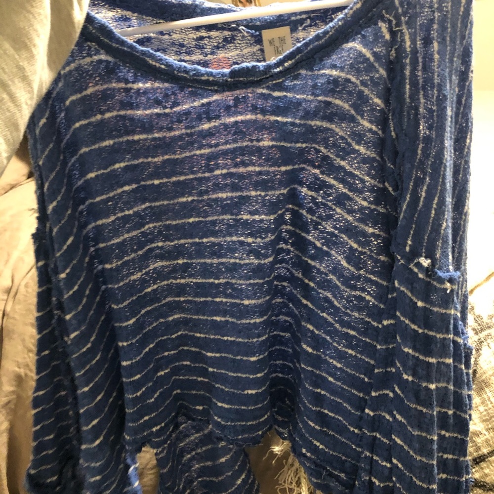Free people light sweater
